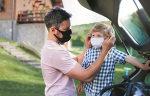 Father with son